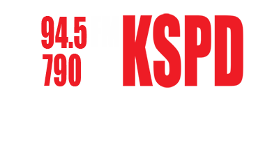 790 AM 94.5 FM Boise's Solid Talk Logo